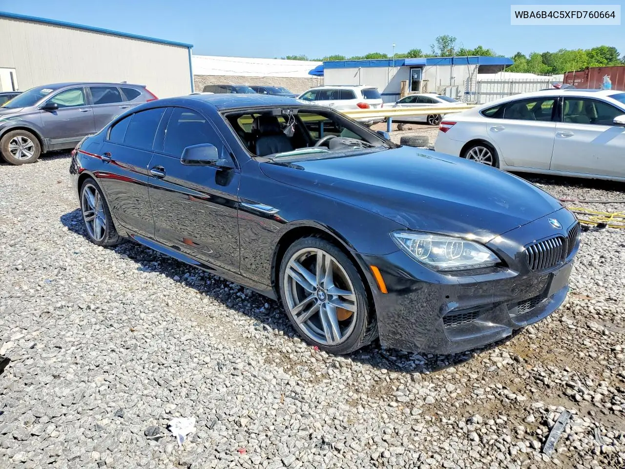 2015 BMW Alpina B6 VIN: WBA6B4C5XFD760664 Lot: 50277976
