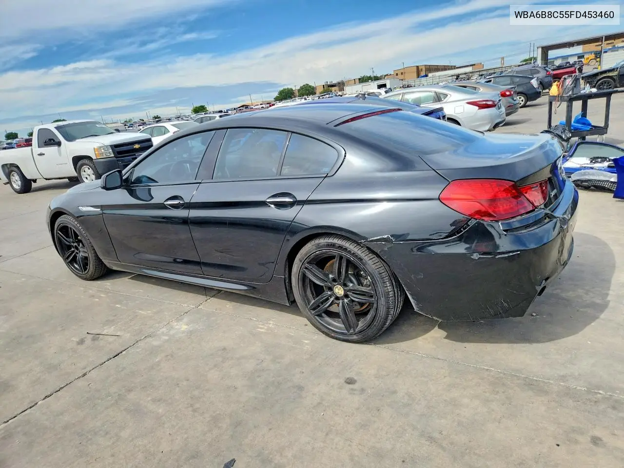 2015 BMW 640 Xi VIN: WBA6B8C55FD453460 Lot: 50620486
