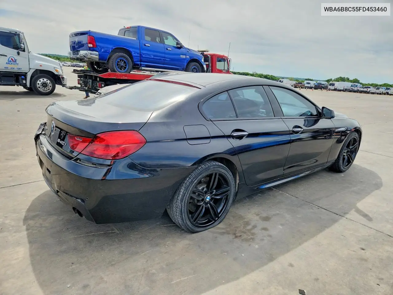 2015 BMW 640 Xi VIN: WBA6B8C55FD453460 Lot: 50620486