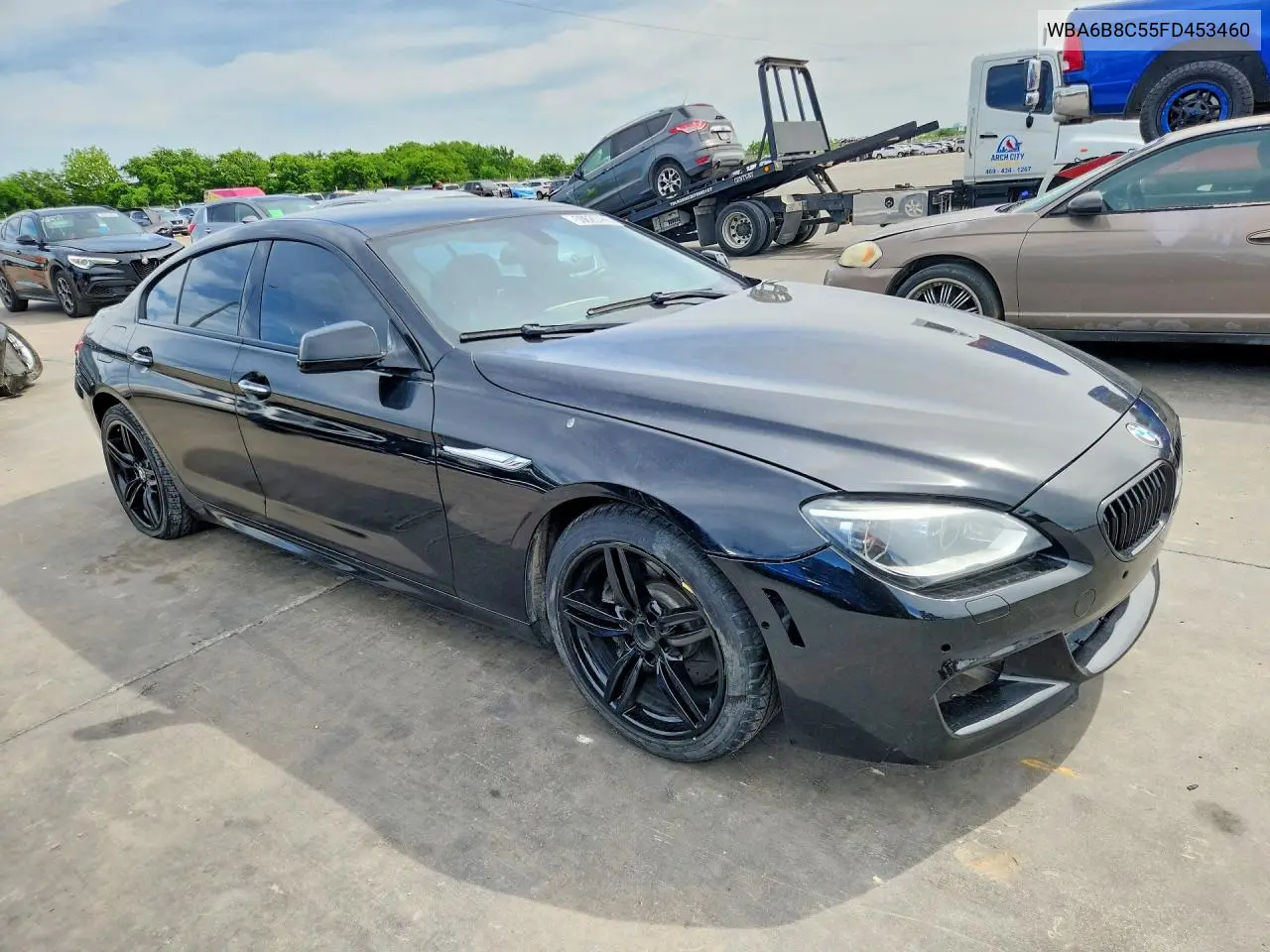 2015 BMW 640 Xi VIN: WBA6B8C55FD453460 Lot: 50620486