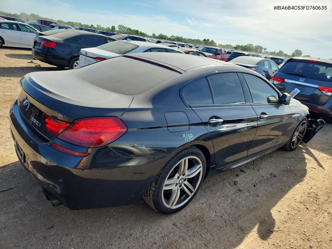 2015 BMW Alpina B6 VIN: WBA6B4C53FD760635 Lot: 56034516