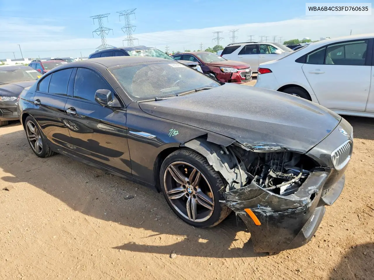 2015 BMW Alpina B6 VIN: WBA6B4C53FD760635 Lot: 56034516