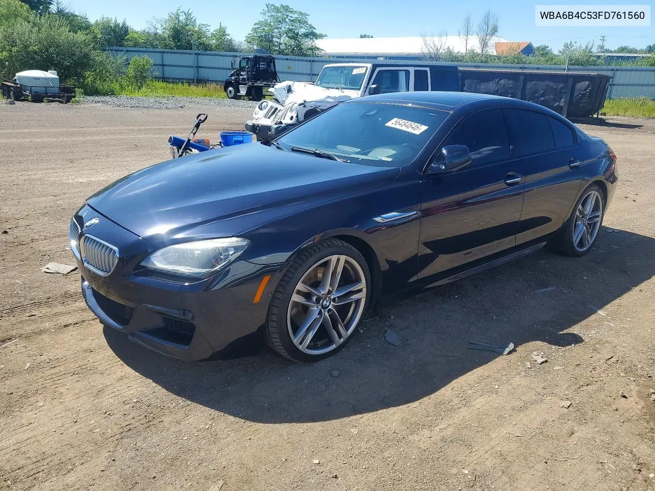 2015 BMW Alpina B6 VIN: WBA6B4C53FD761560 Lot: 56484646