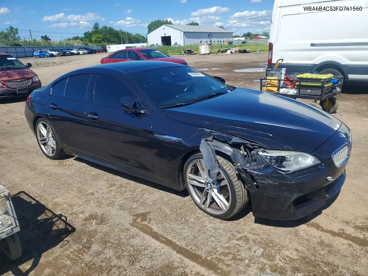 2015 BMW Alpina B6 VIN: WBA6B4C53FD761560 Lot: 56484646