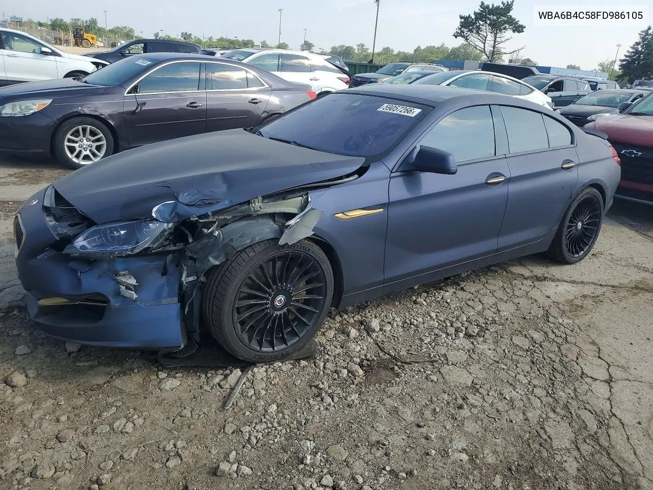 2015 BMW Alpina B6 VIN: WBA6B4C58FD986105 Lot: 59057266