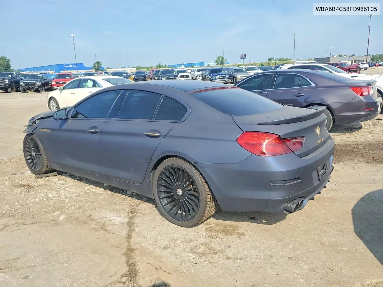 2015 BMW Alpina B6 VIN: WBA6B4C58FD986105 Lot: 59057266