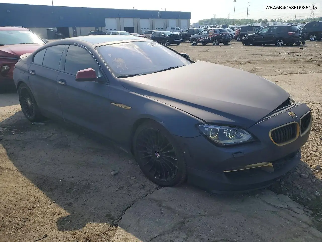 2015 BMW Alpina B6 VIN: WBA6B4C58FD986105 Lot: 59057266