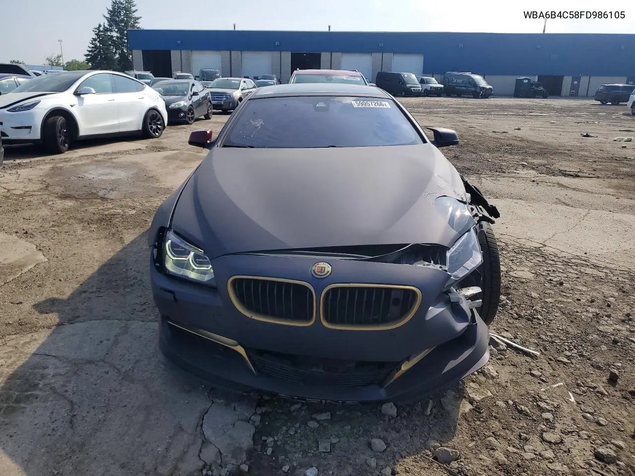 2015 BMW Alpina B6 VIN: WBA6B4C58FD986105 Lot: 59057266