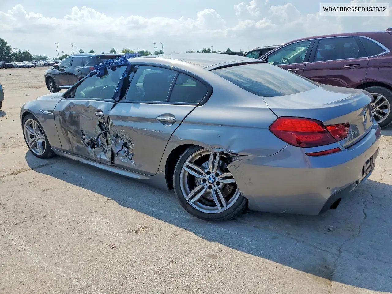 2015 BMW 640 Xi Gran Coupe VIN: WBA6B8C55FD453832 Lot: 59261796