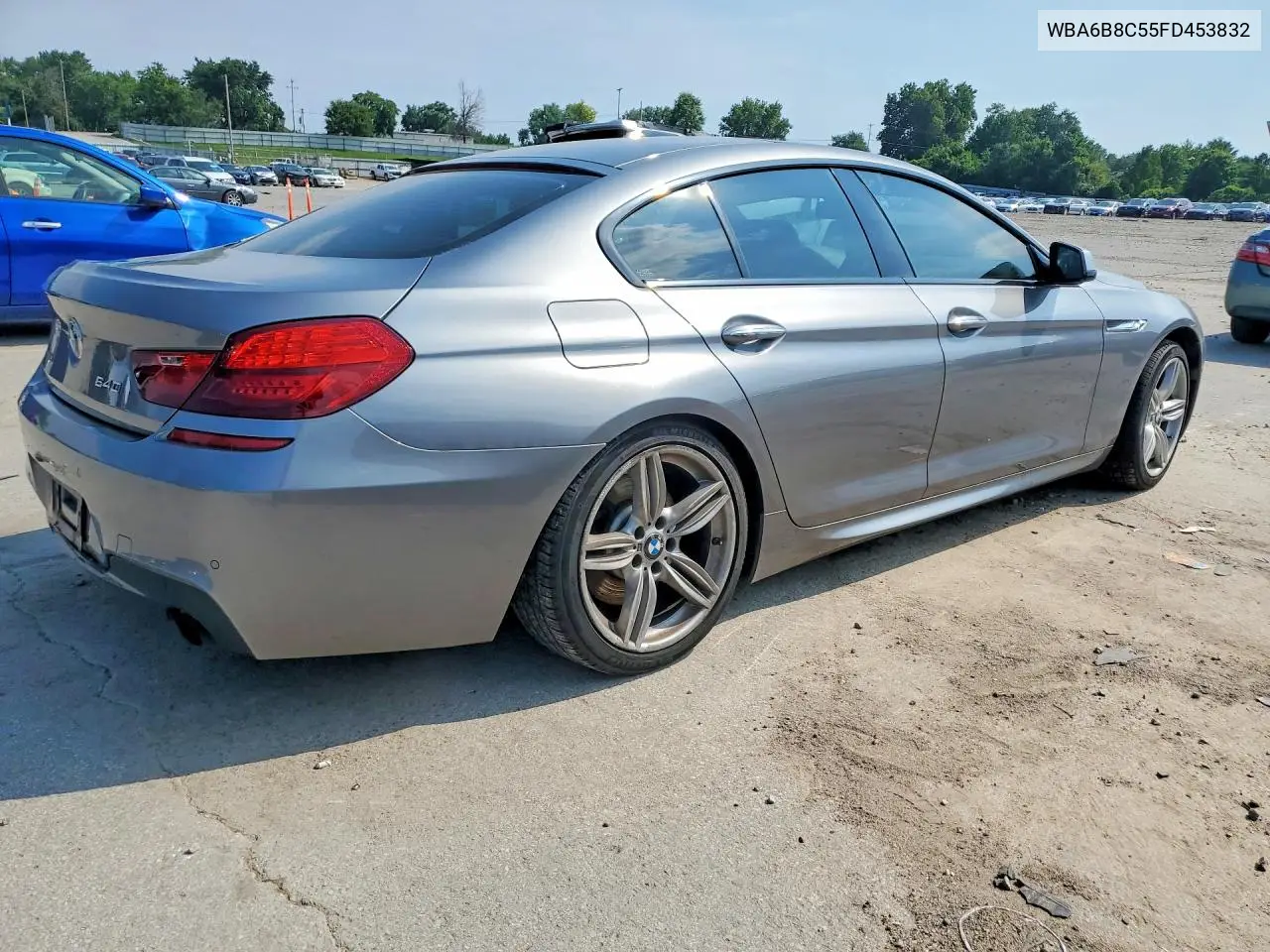 2015 BMW 640 Xi Gran Coupe VIN: WBA6B8C55FD453832 Lot: 59261796