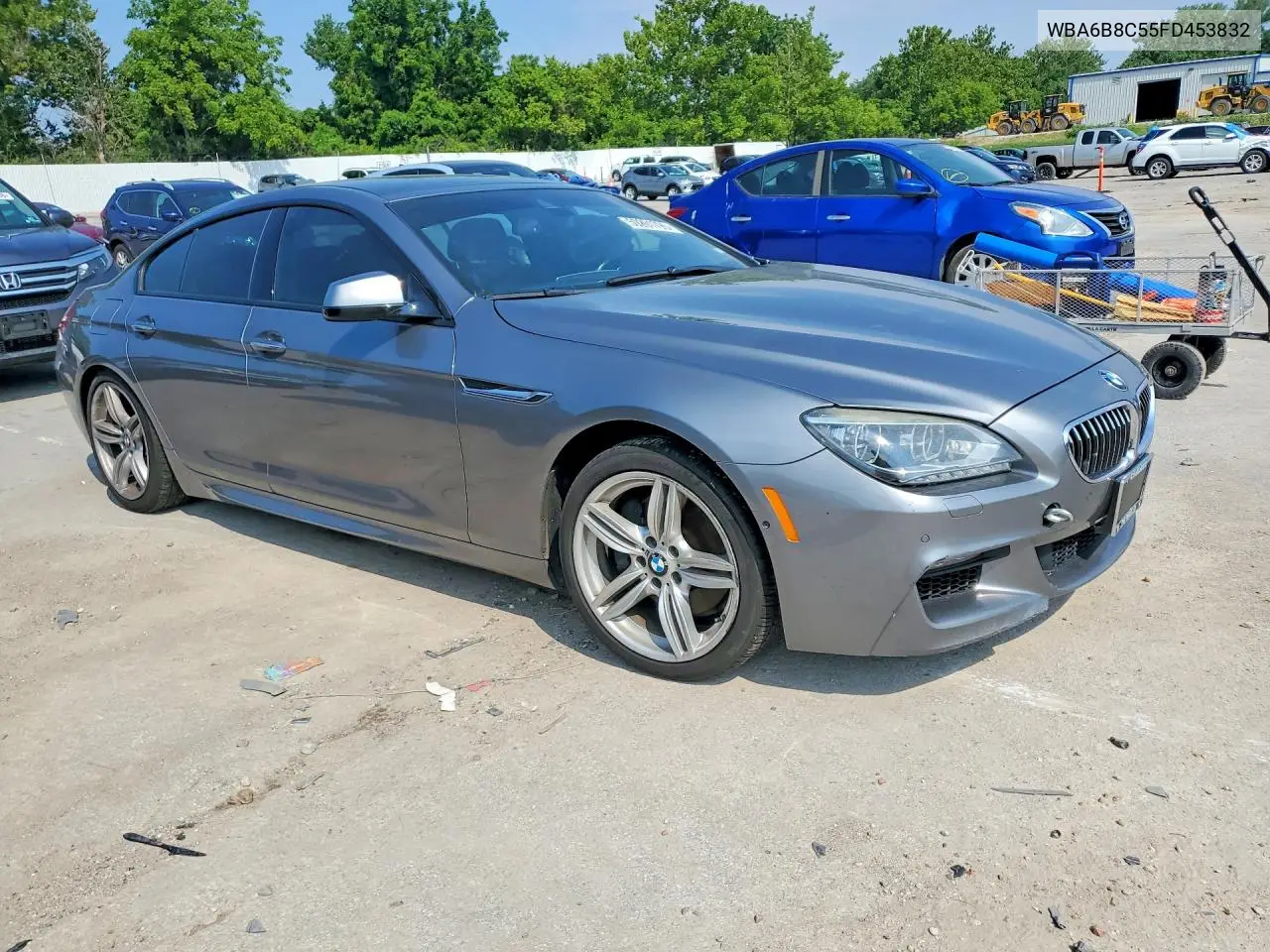 2015 BMW 640 Xi Gran Coupe VIN: WBA6B8C55FD453832 Lot: 59261796