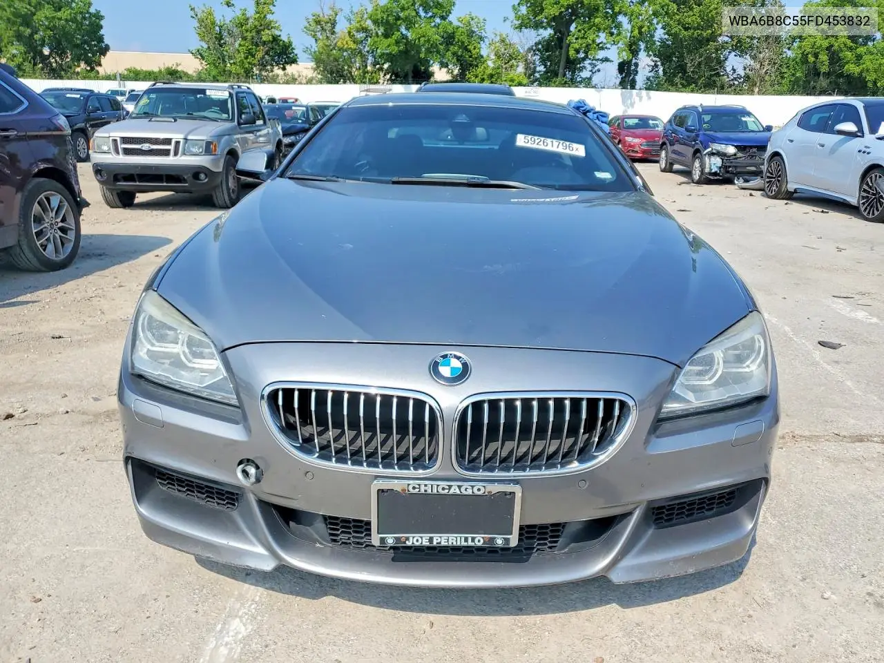 2015 BMW 640 Xi Gran Coupe VIN: WBA6B8C55FD453832 Lot: 59261796