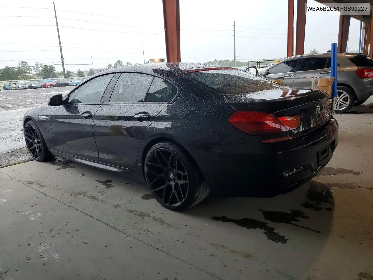 2015 BMW 650 I Gran Coupe VIN: WBA6B2C51FGB99227 Lot: 61283606