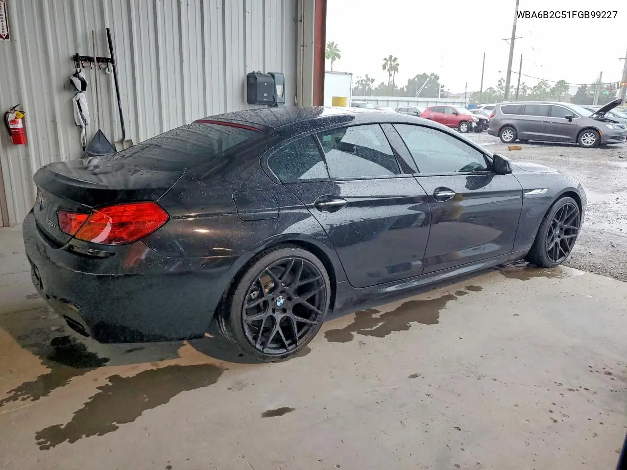 2015 BMW 650 I Gran Coupe VIN: WBA6B2C51FGB99227 Lot: 61283606