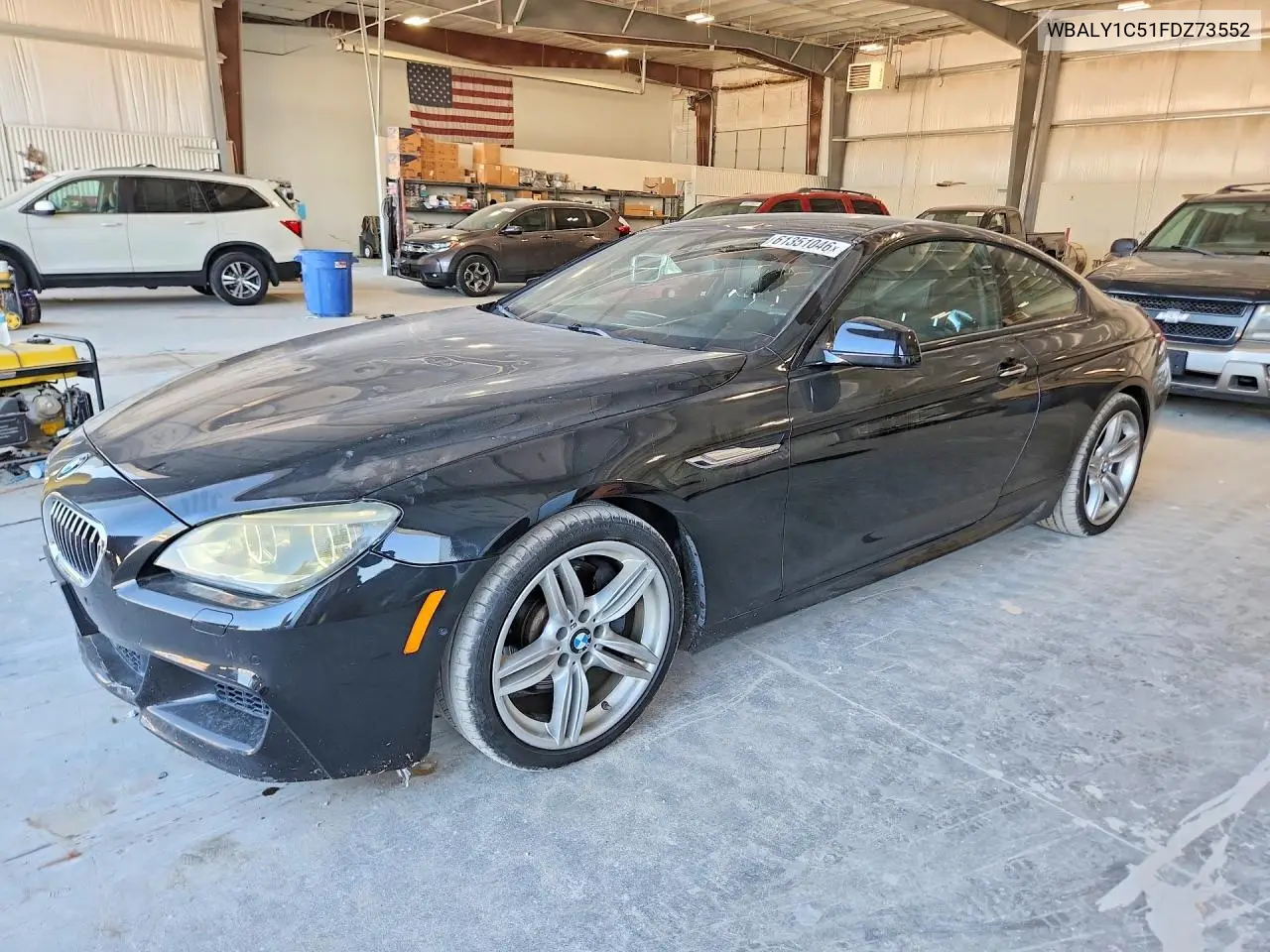 2015 BMW 640 Xi VIN: WBALY1C51FDZ73552 Lot: 61351046