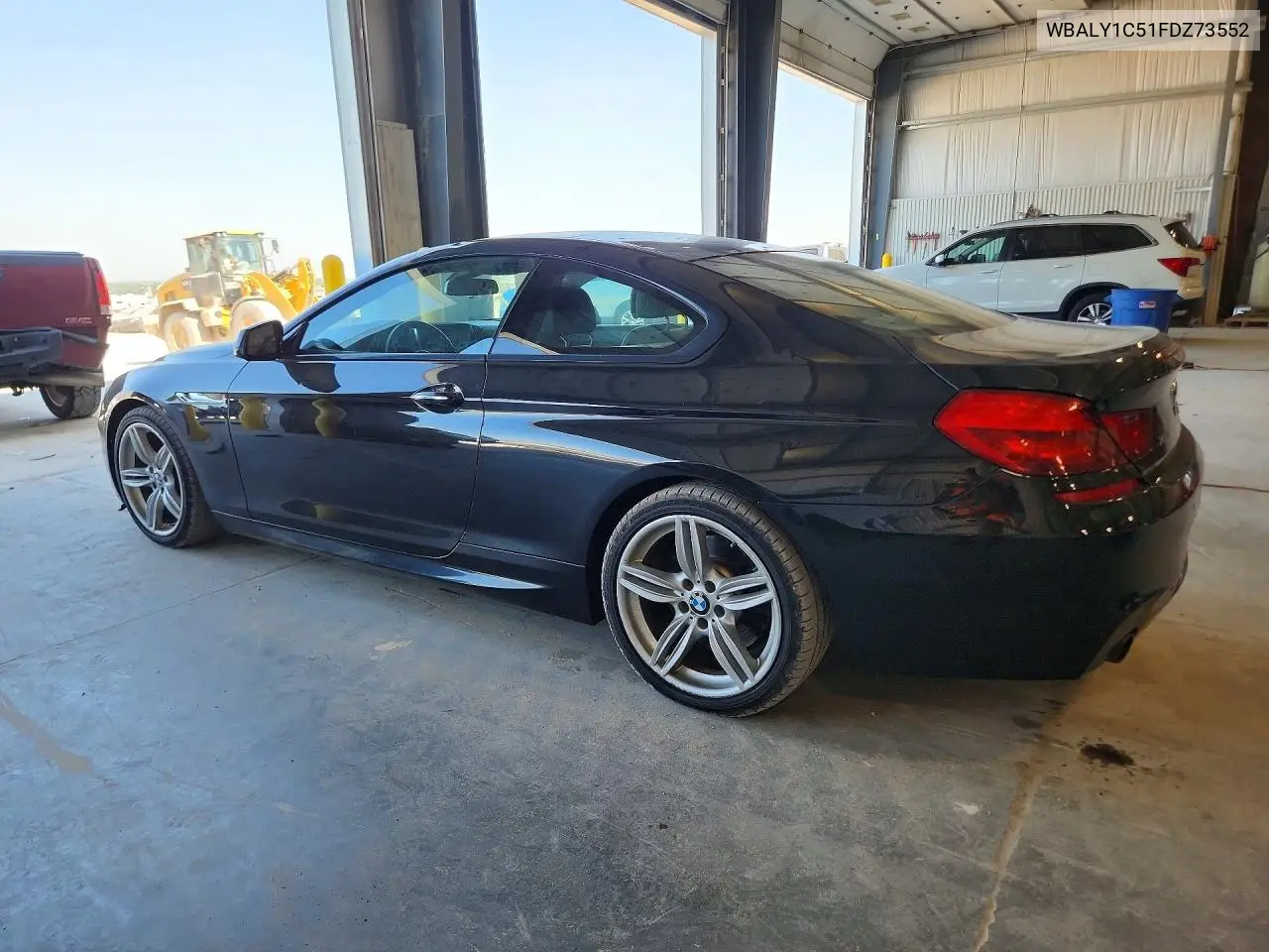 2015 BMW 640 Xi VIN: WBALY1C51FDZ73552 Lot: 61351046