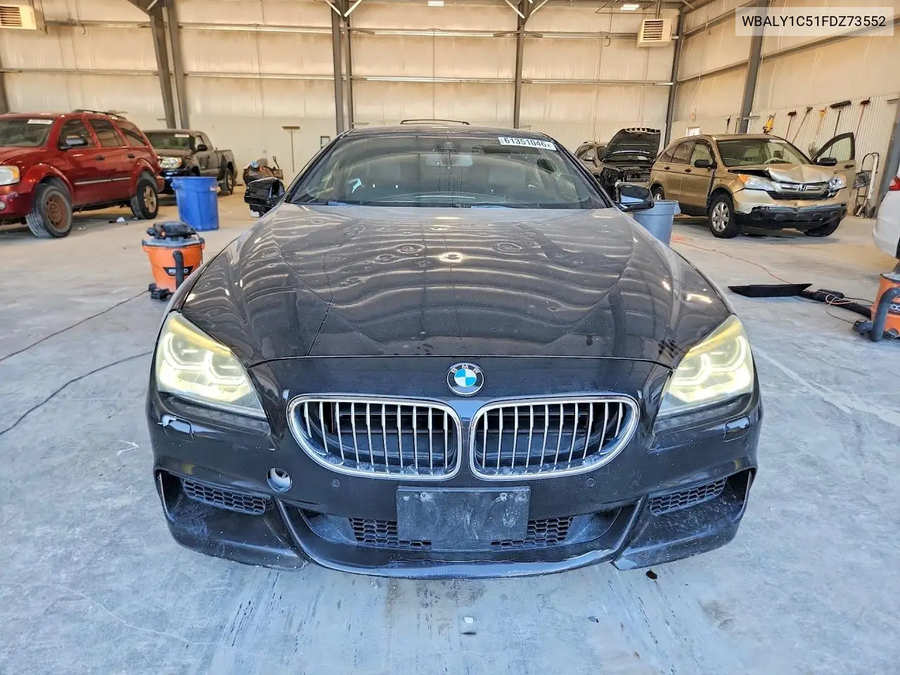 2015 BMW 640 Xi VIN: WBALY1C51FDZ73552 Lot: 61351046