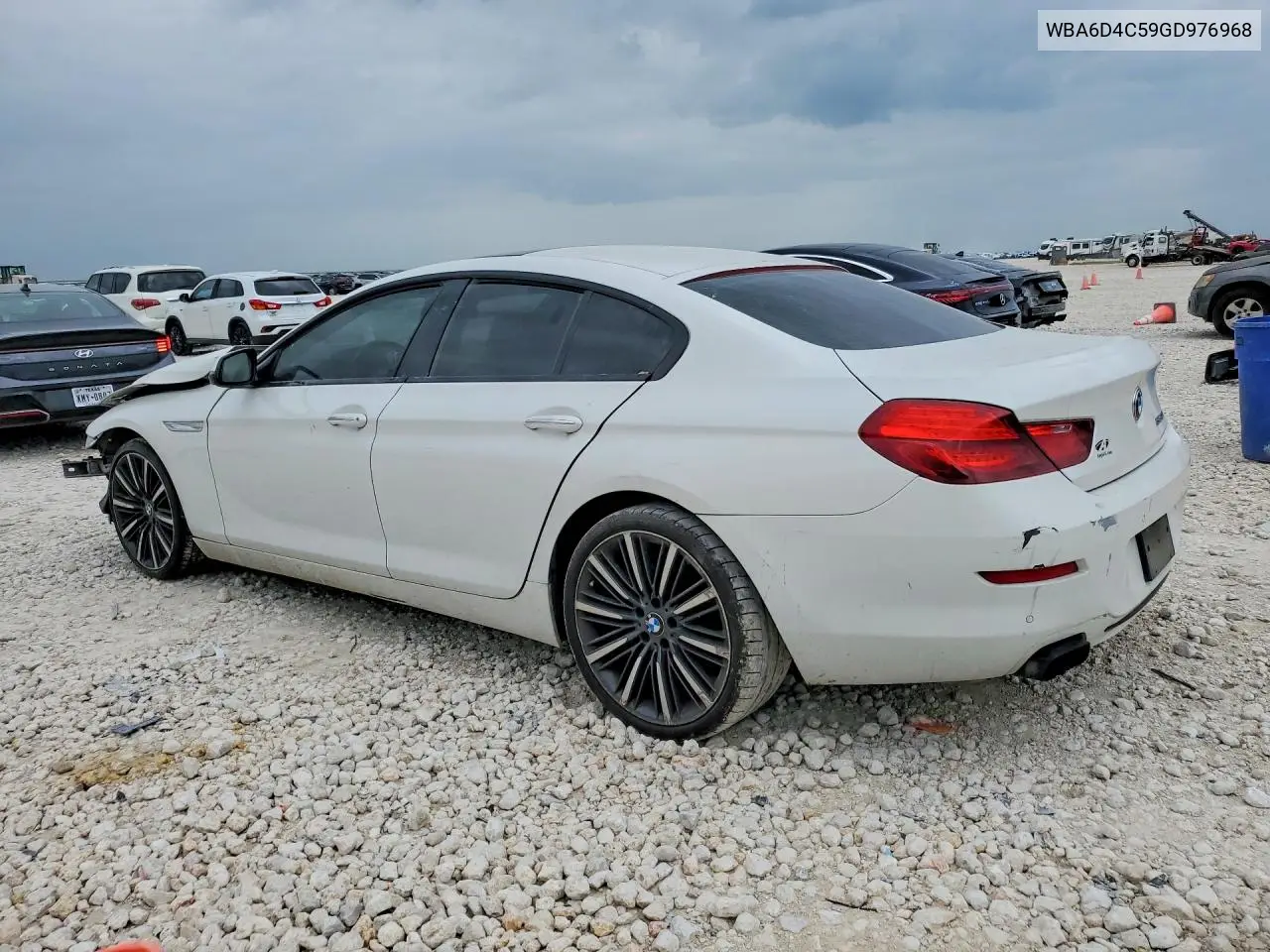 2016 BMW 650 I Gran Coupe VIN: WBA6D4C59GD976968 Lot: 50061966