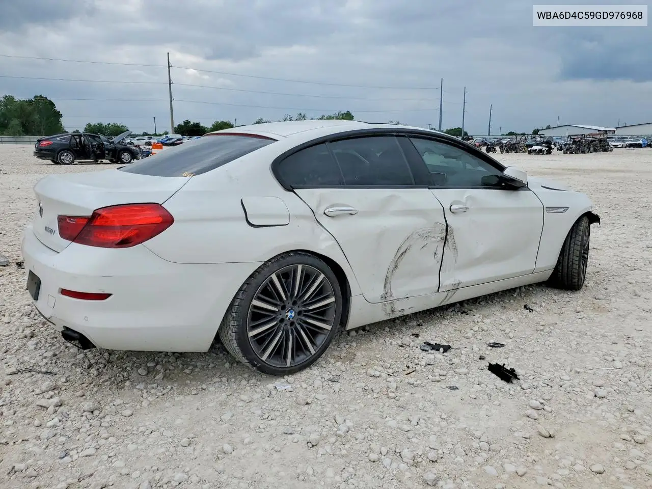 2016 BMW 650 I Gran Coupe VIN: WBA6D4C59GD976968 Lot: 50061966