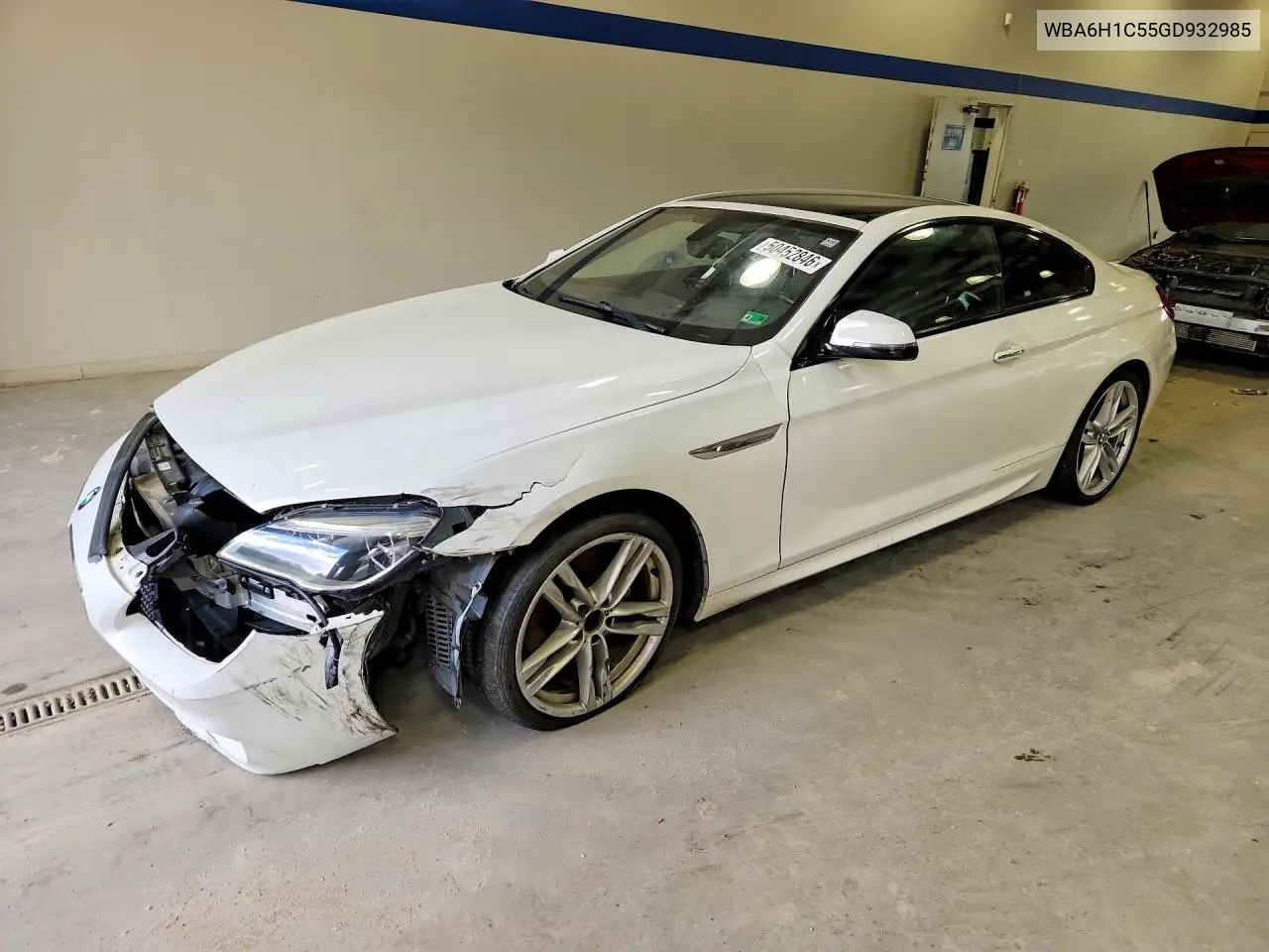2016 BMW 640 I VIN: WBA6H1C55GD932985 Lot: 50452846