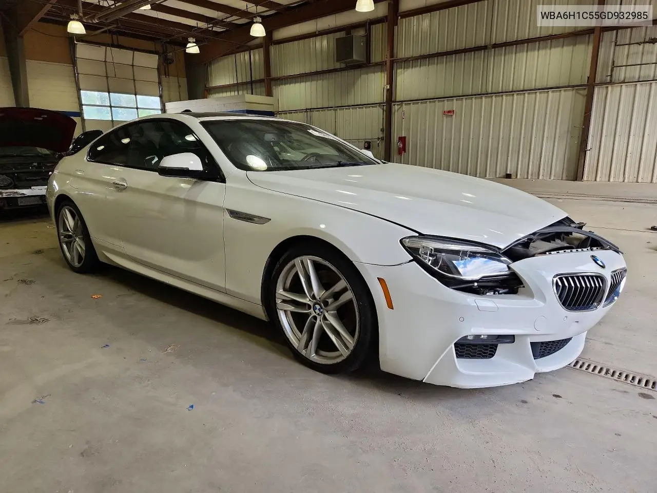 2016 BMW 640 I VIN: WBA6H1C55GD932985 Lot: 50452846