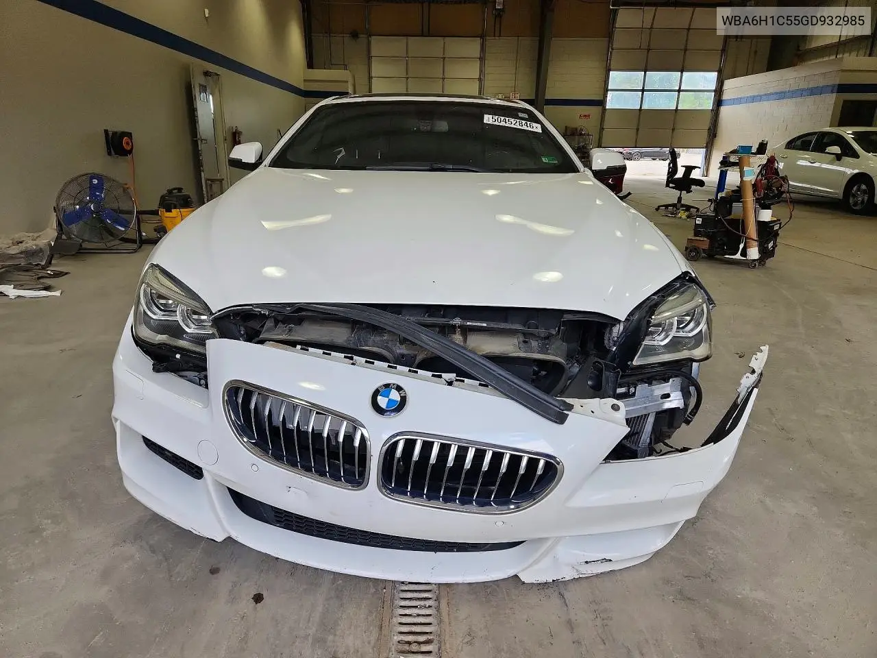 2016 BMW 640 I VIN: WBA6H1C55GD932985 Lot: 50452846