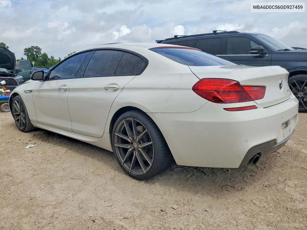 2016 BMW 640 I Gran Coupe VIN: WBA6D0C56GD927459 Lot: 57948026