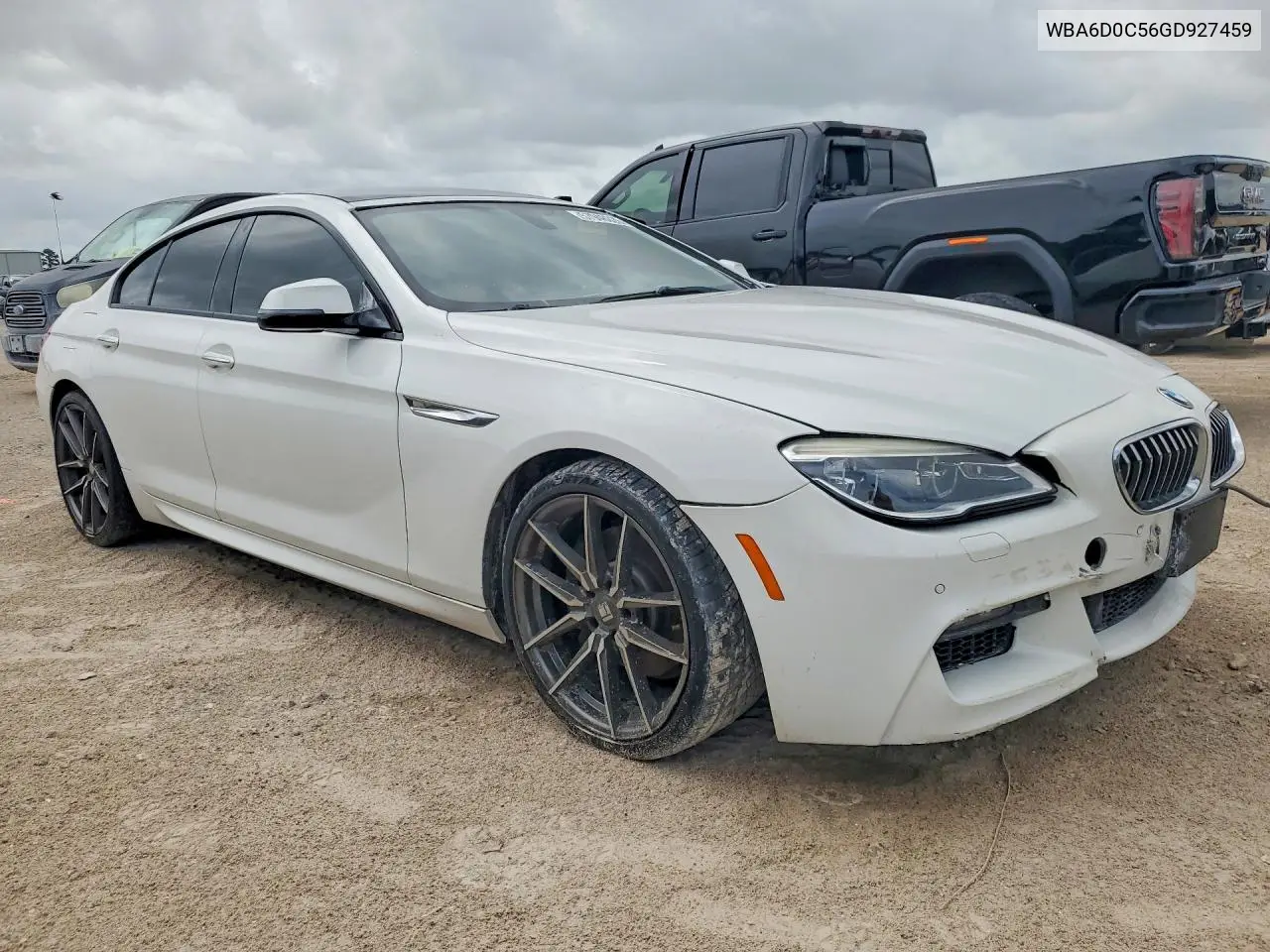 2016 BMW 640 I Gran Coupe VIN: WBA6D0C56GD927459 Lot: 57948026