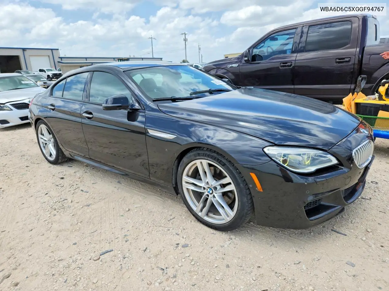2016 BMW 650 Xi Gran Coupe VIN: WBA6D6C5XGGF94767 Lot: 58024846