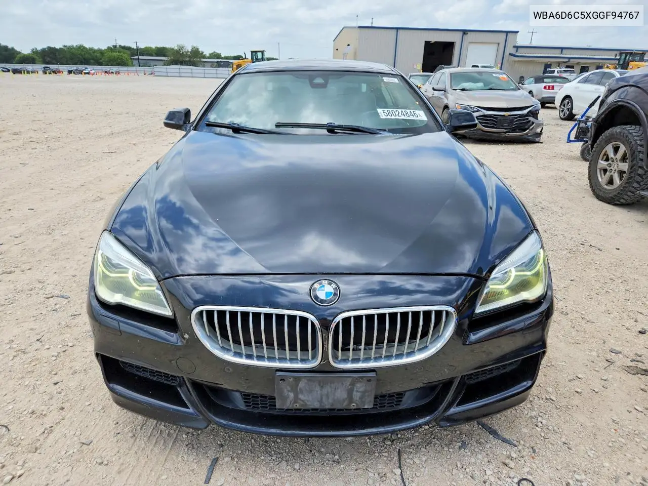2016 BMW 650 Xi Gran Coupe VIN: WBA6D6C5XGGF94767 Lot: 58024846