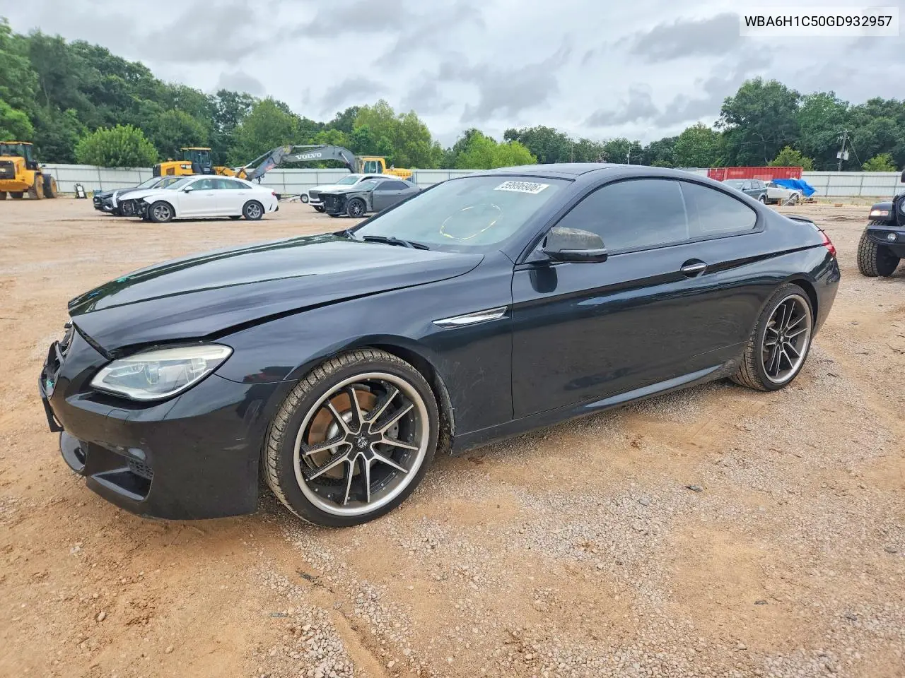 2016 BMW 640 I VIN: WBA6H1C50GD932957 Lot: 59996906