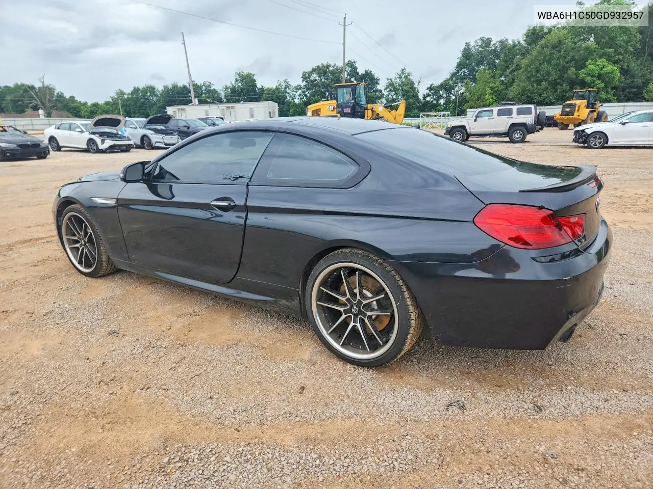 2016 BMW 640 I VIN: WBA6H1C50GD932957 Lot: 59996906