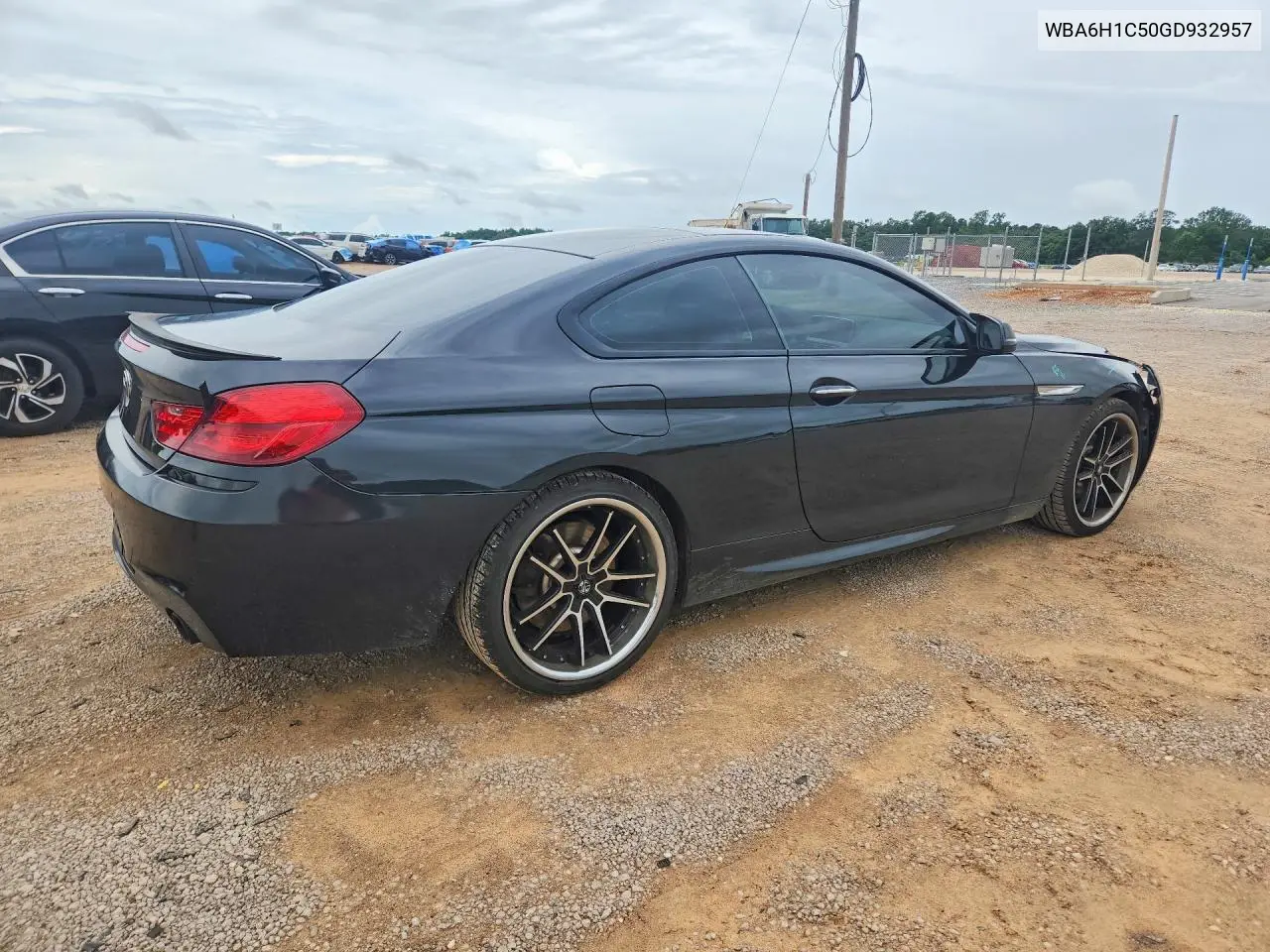 2016 BMW 640 I VIN: WBA6H1C50GD932957 Lot: 59996906