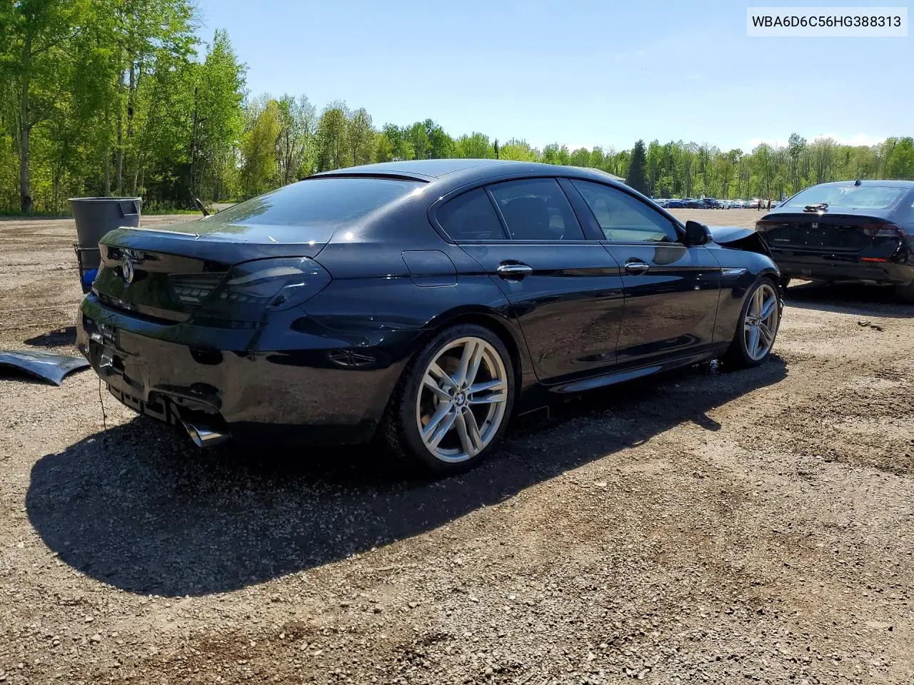 2017 BMW 650 Xi Gran Coupe VIN: WBA6D6C56HG388313 Lot: 53644996