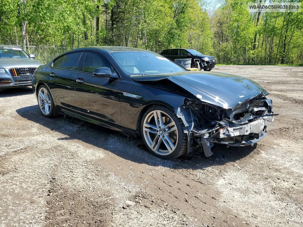 2017 BMW 650 Xi Gran Coupe VIN: WBA6D6C56HG388313 Lot: 53644996