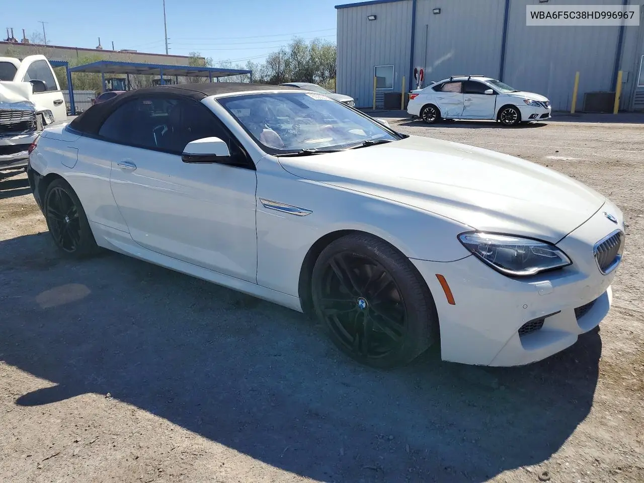 2017 BMW 650 I VIN: WBA6F5C38HD996967 Lot: 60080016