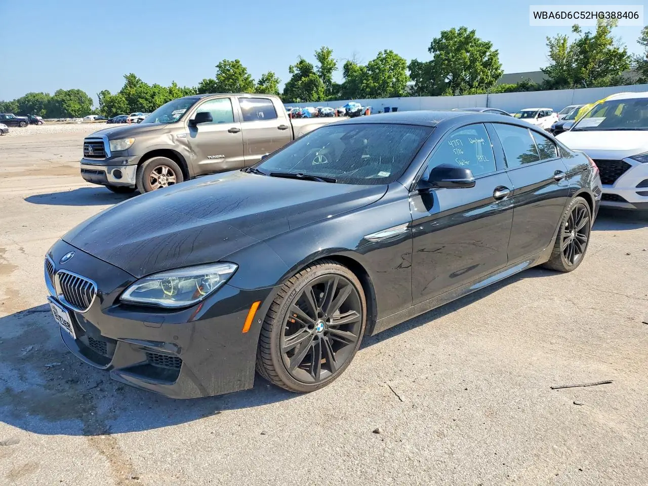 2017 BMW 650 Xi Gran Coupe VIN: WBA6D6C52HG388406 Lot: 60621056