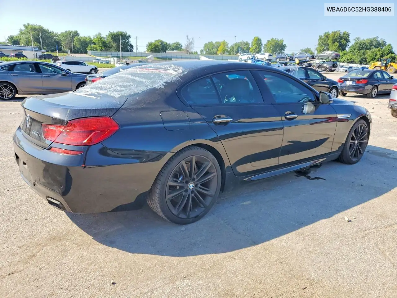 2017 BMW 650 Xi Gran Coupe VIN: WBA6D6C52HG388406 Lot: 60621056