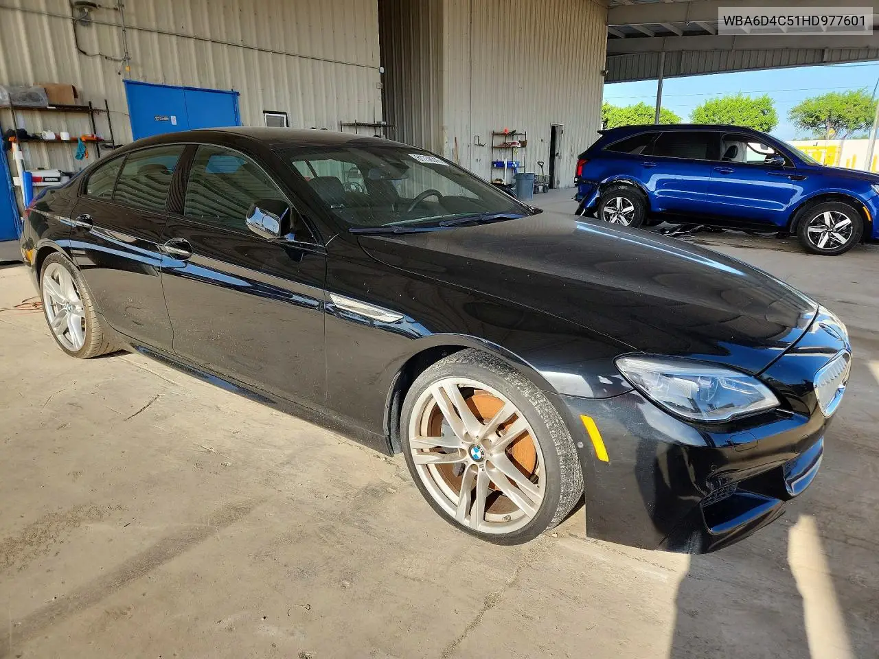 2017 BMW 650 I Gran Coupe VIN: WBA6D4C51HD977601 Lot: 61738316