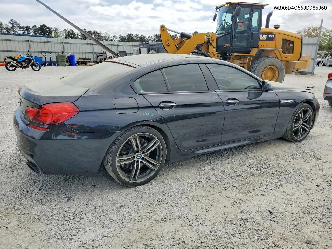 2018 BMW 650 I Gran Coupe VIN: WBA6D4C56JD985960 Lot: 46289476