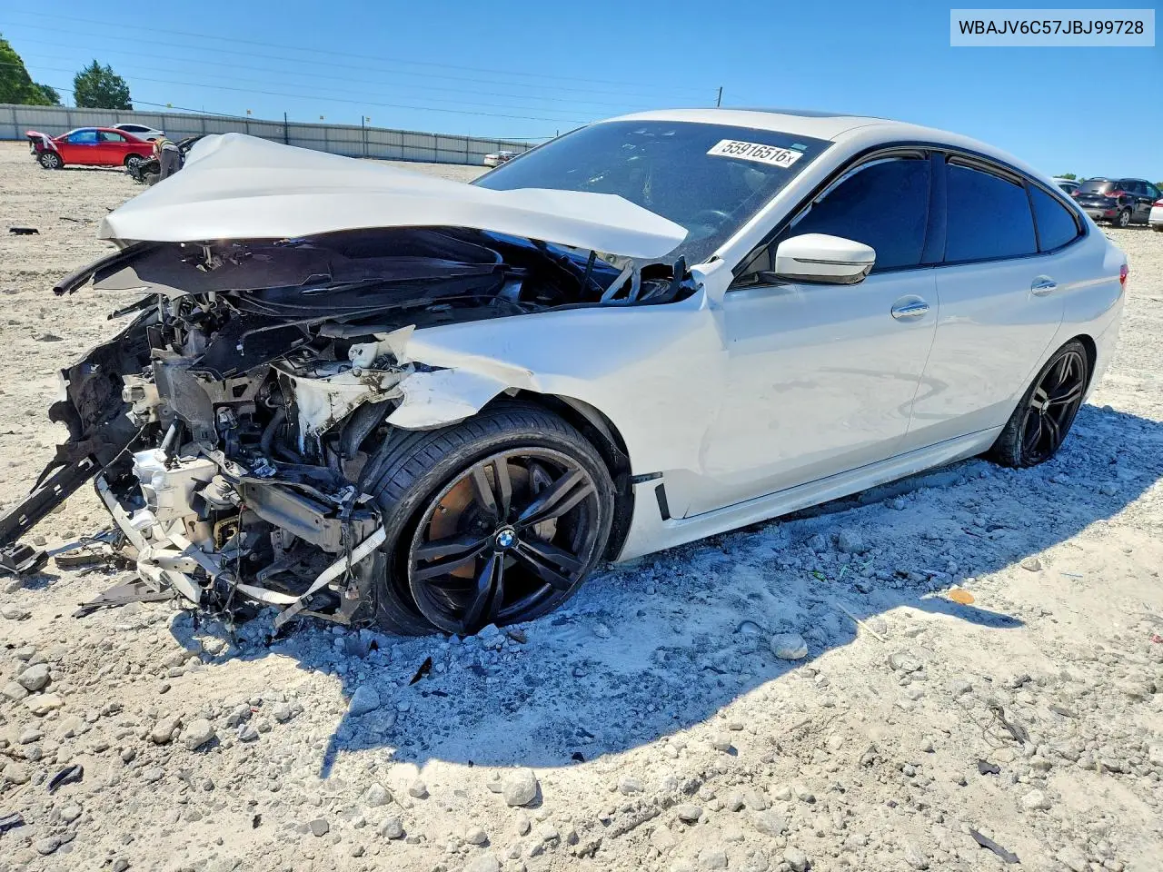 2018 BMW 640 Xigt VIN: WBAJV6C57JBJ99728 Lot: 55916516