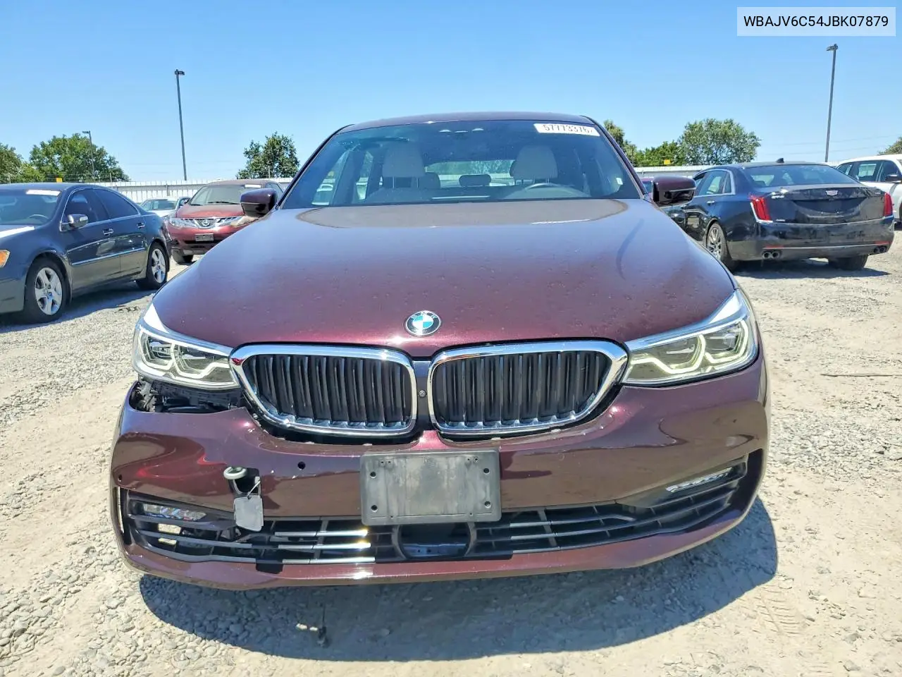 2018 BMW 640 Xigt VIN: WBAJV6C54JBK07879 Lot: 57773376
