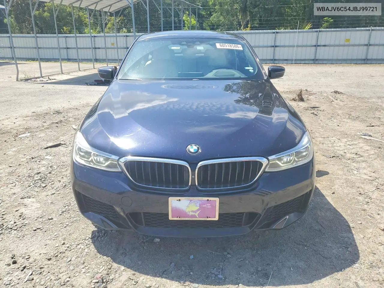 2018 BMW 640 Xigt VIN: WBAJV6C54JBJ99721 Lot: 60518586
