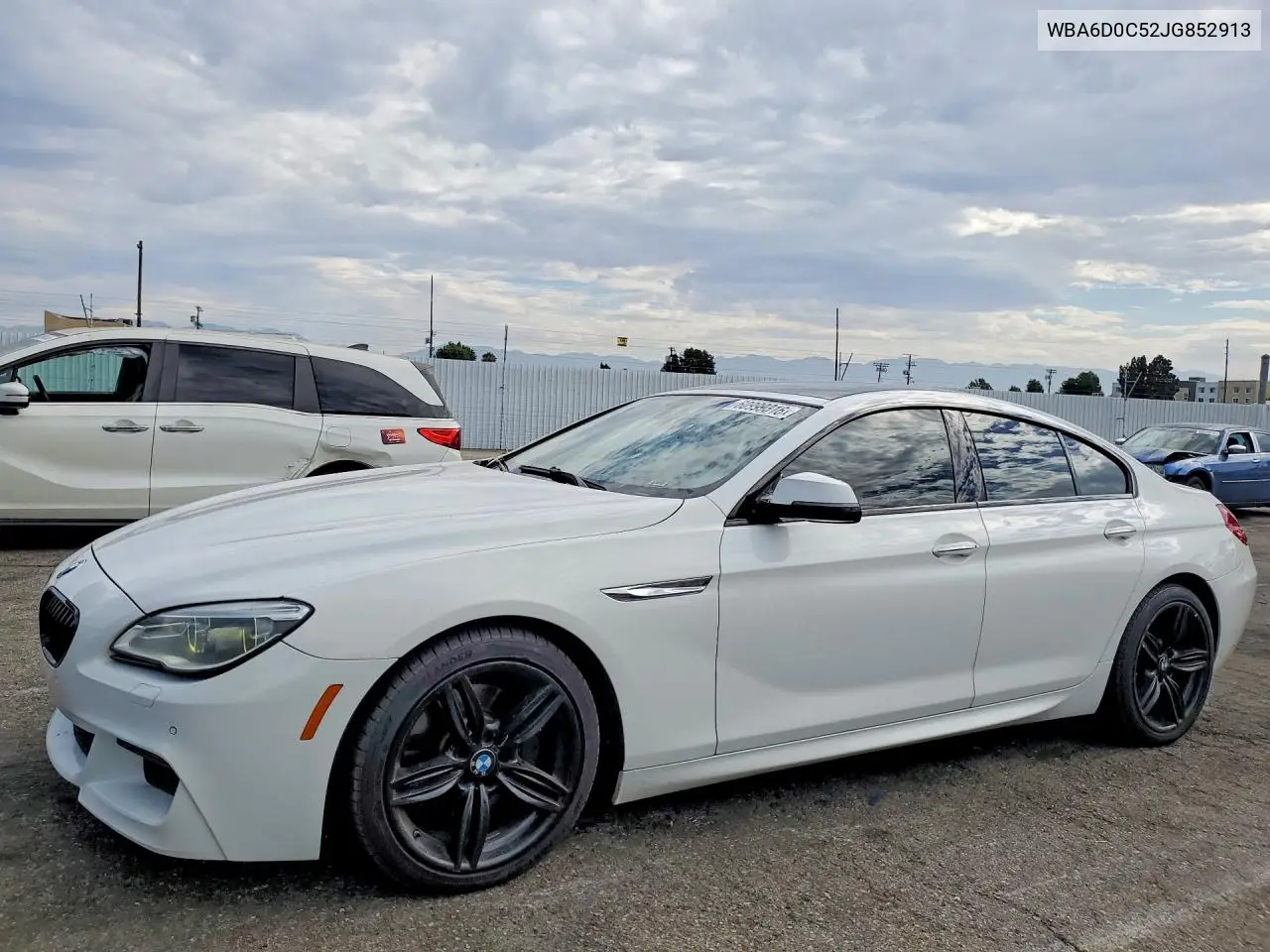 2018 BMW 640 I Gran Coupe VIN: WBA6D0C52JG852913 Lot: 60999316
