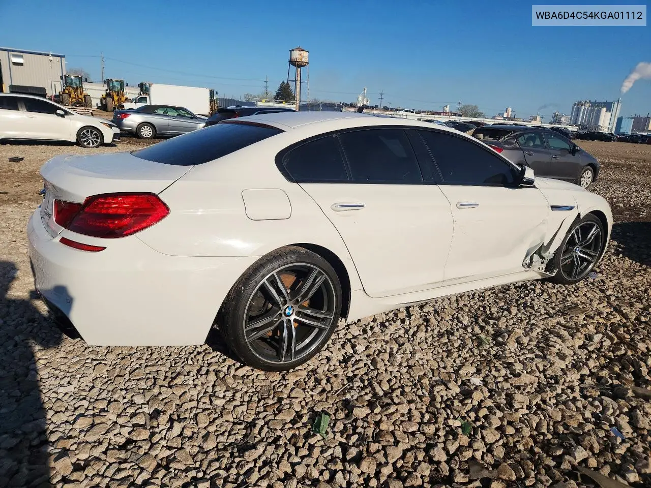 2019 BMW 650 I Gran Coupe VIN: WBA6D4C54KGA01112 Lot: 50384766