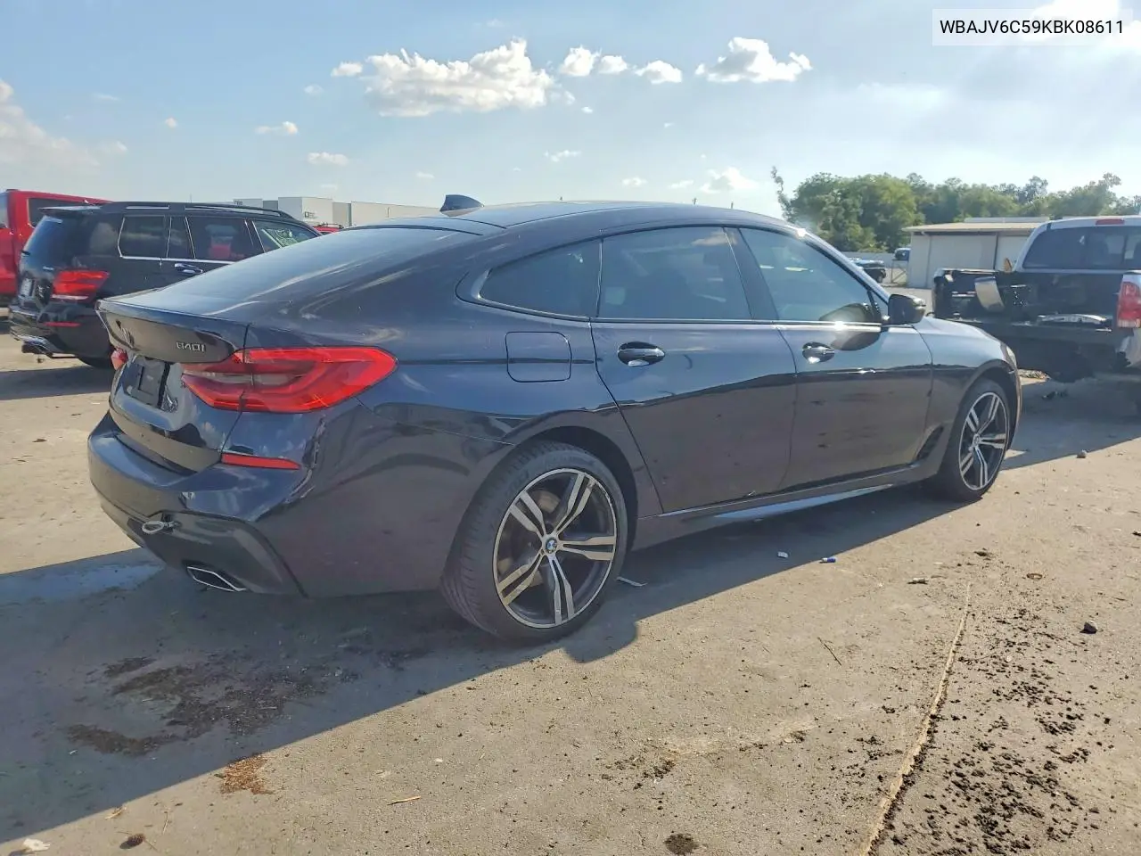 2019 BMW 640 Xigt VIN: WBAJV6C59KBK08611 Lot: 58411796
