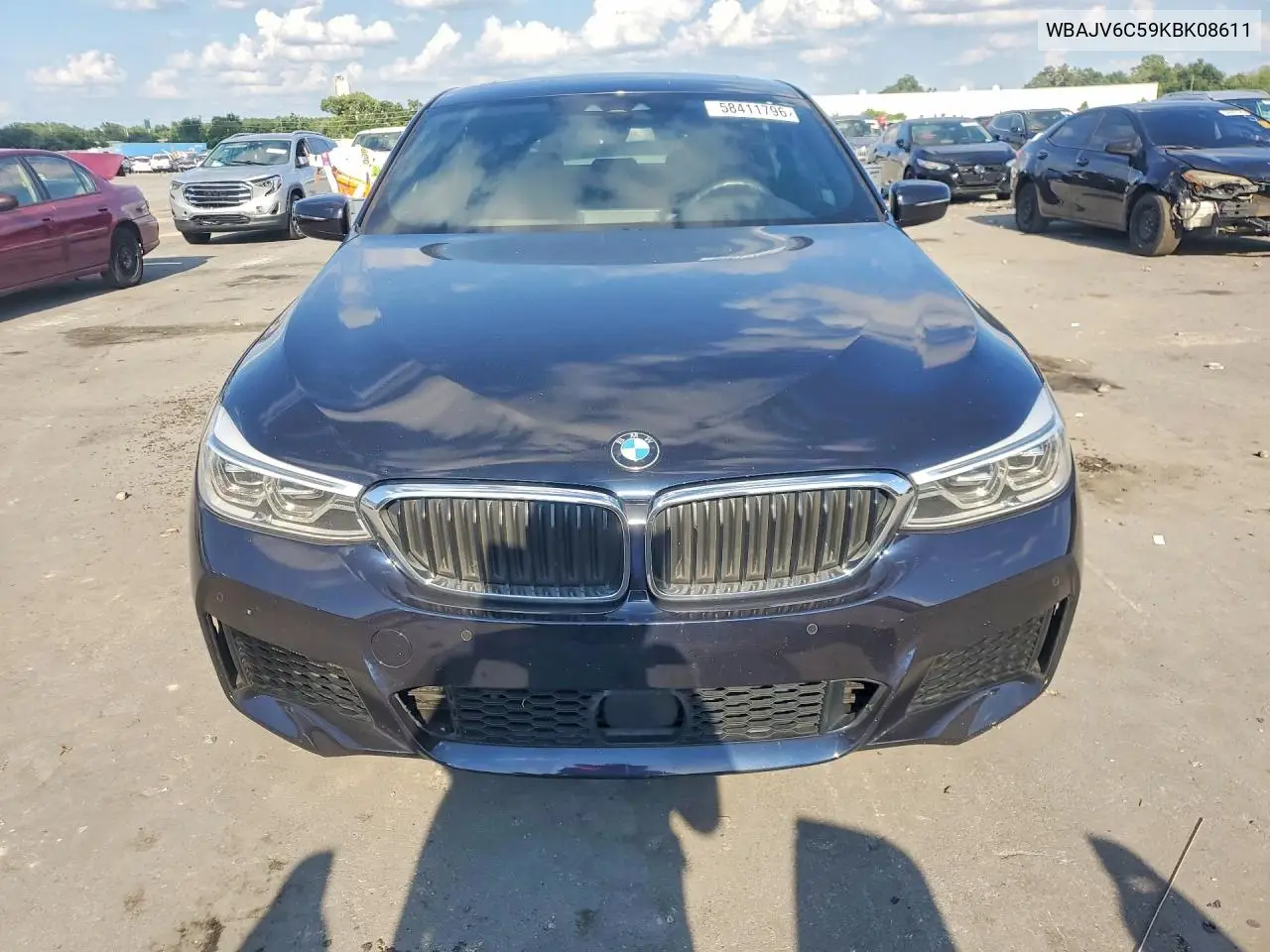 2019 BMW 640 Xigt VIN: WBAJV6C59KBK08611 Lot: 58411796