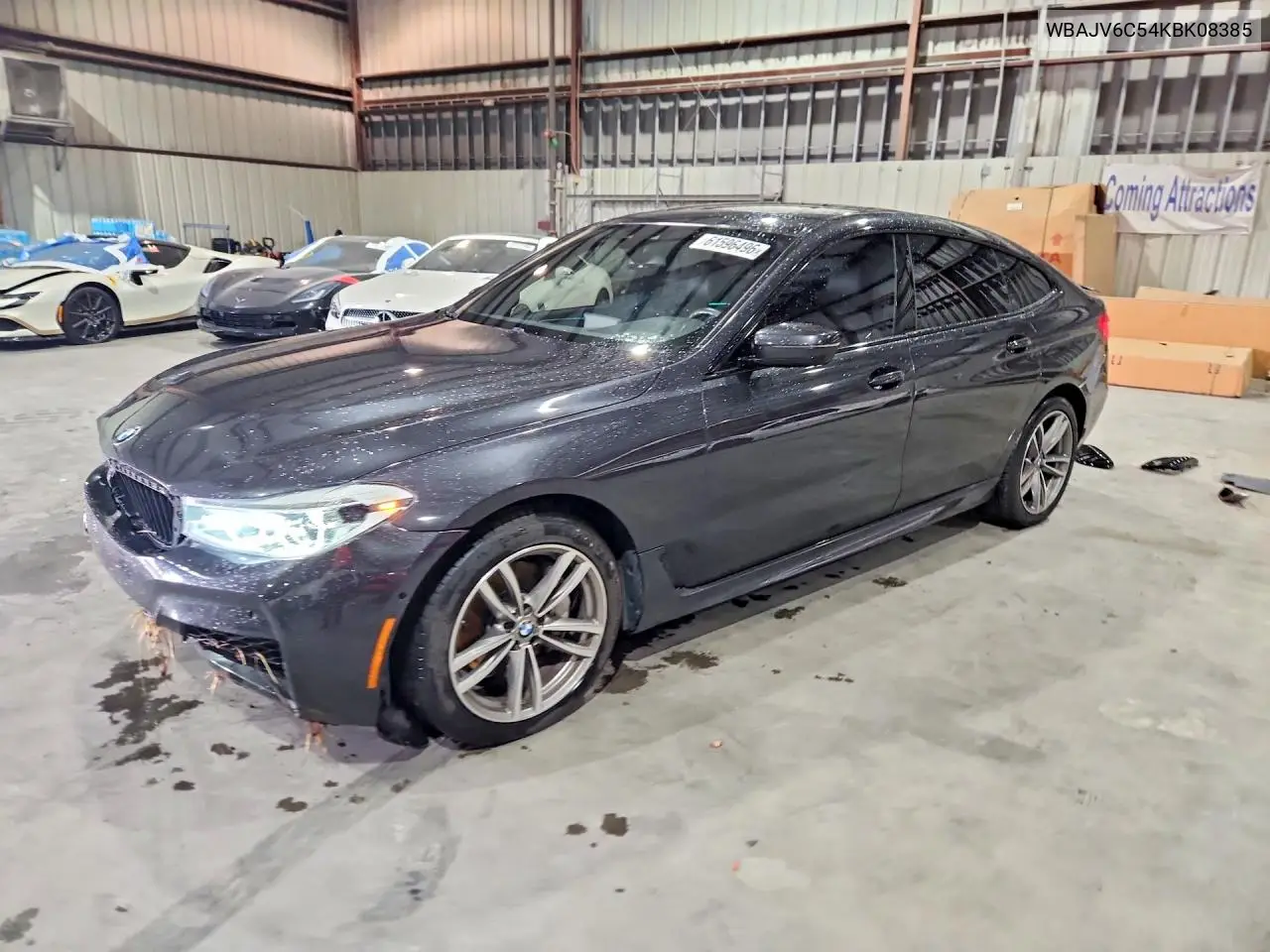 2019 BMW 640 Xigt VIN: WBAJV6C54KBK08385 Lot: 61596496