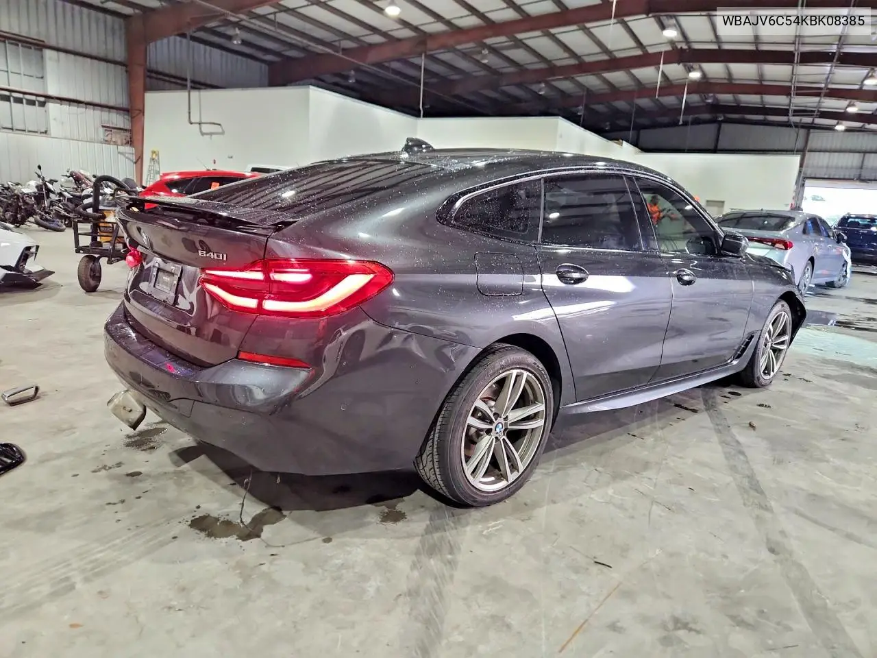 2019 BMW 640 Xigt VIN: WBAJV6C54KBK08385 Lot: 61596496