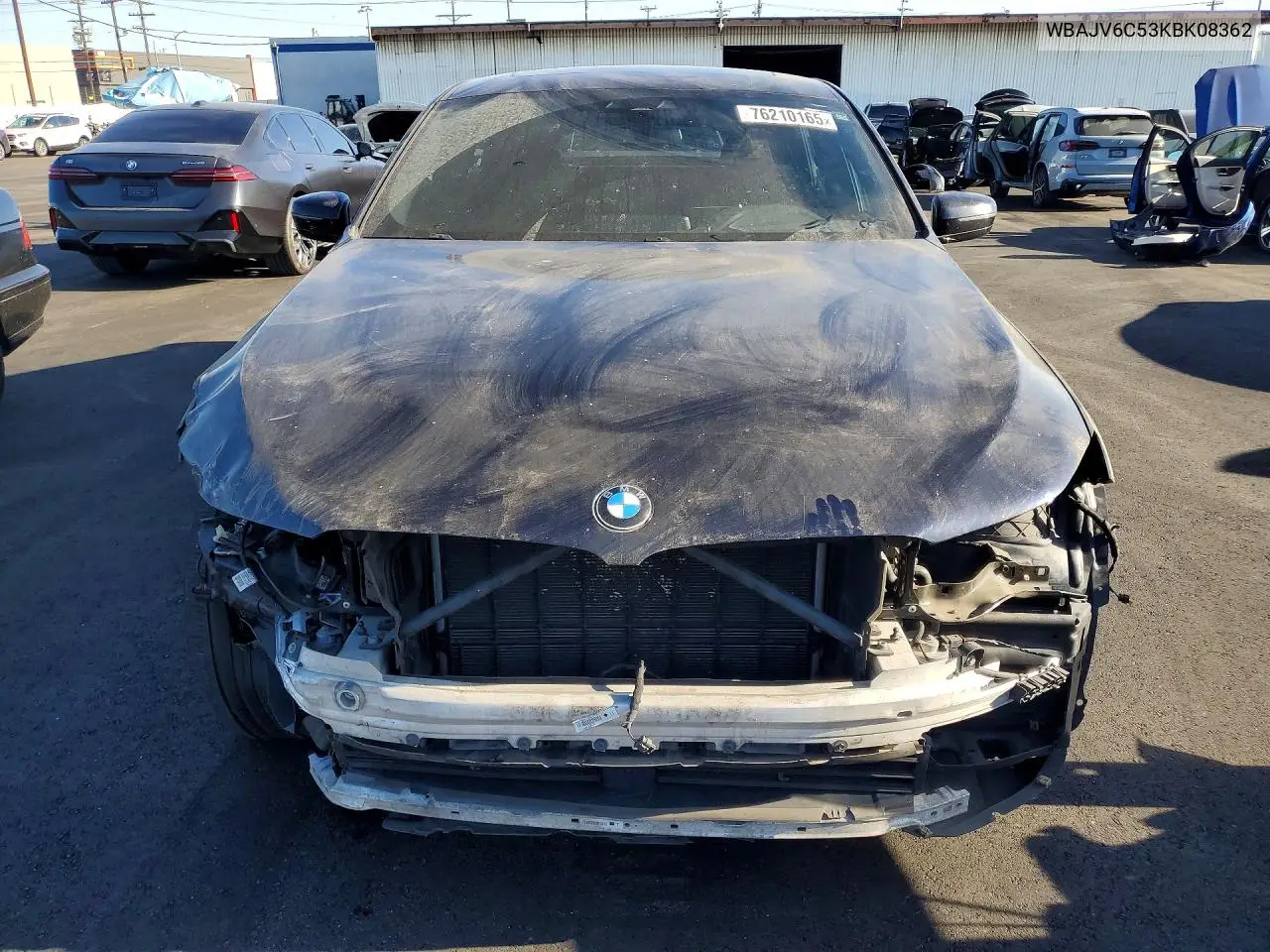2019 BMW 640 Xigt VIN: WBAJV6C53KBK08362 Lot: 76210165